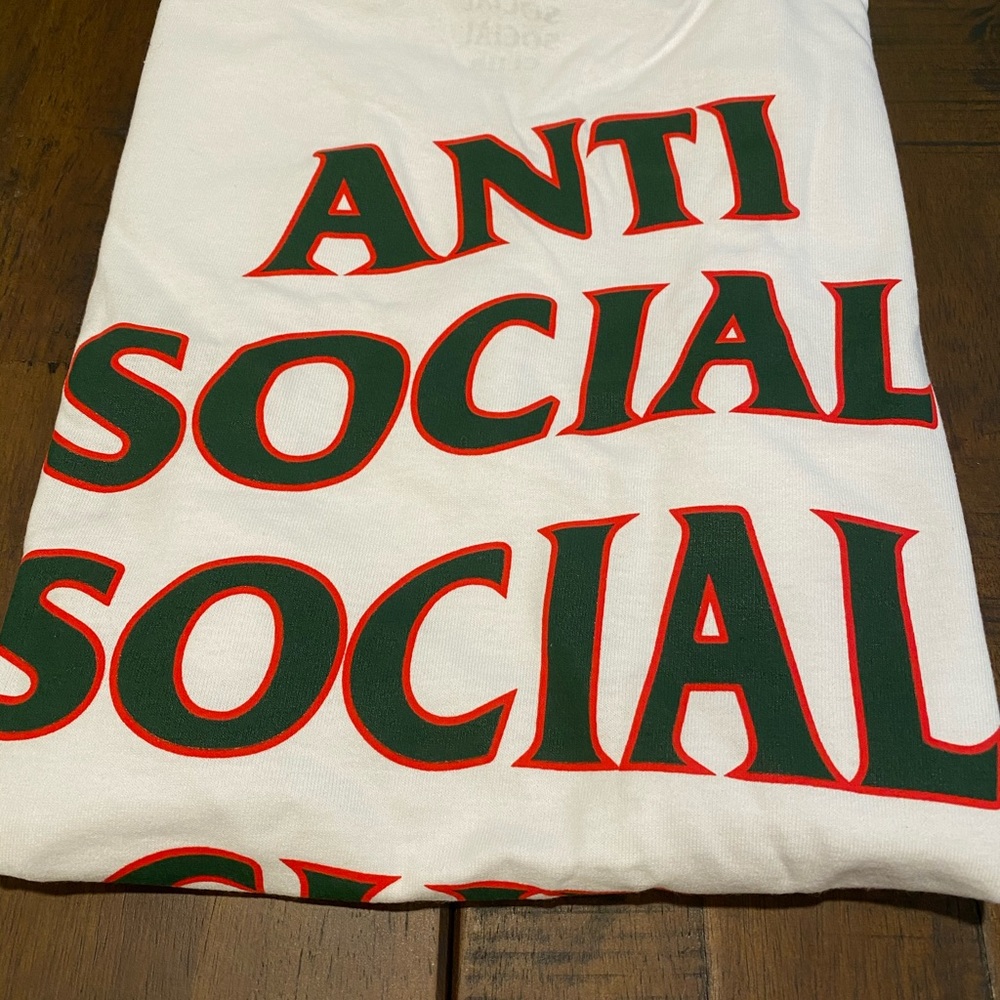 Anti Social Social Rodeo Wht Tee - Picture 2 of 4